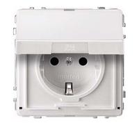 Merten Merten Prise SCHUKO pws avec couvercle rabattable MEG2310-7219 Quantité:1