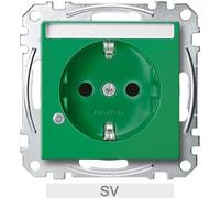 Merten Prise SCHUKO MEG2303-0304 vert Système M (MEG2303-0304)
