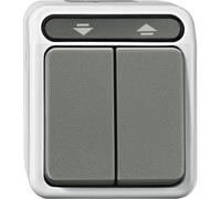 MERTEN Rollladentaster MEG3755-8029 lichtgrau AQUASTAR MEG3755-8029 (MEG3755-8029)