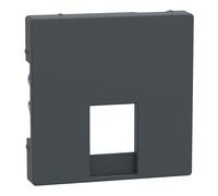Merten System M MEG 4211-0414 Panneau Central Pour prise téléphonique RJ11/RJ12 Anthracite
