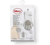 Mery | Gants de Nettoyage | Silicone | Non rayant | Enlève la saleté | Matériau Flexible | 34,5 x 15,5 x 2,6 cm | Taille Unique | Gris