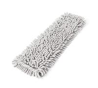 Mery | Recharge Balai Lave-Sol pour Support 45 cm, Lavable, Gris | Compatible avec le support pliant de 45 cm. À sec pour la poussière et humide pour laver. Tissu renforcé et lavable