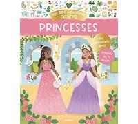 Mes 500 autocollants créatifs - Princesses - Ophélie Ortal - Auzou Philippe Eds - broché - Document jeunesse