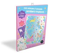 Mes affiches à stickers - Licornes magiques: avec 5 affiches et plus de 300 stickers repositionnables !