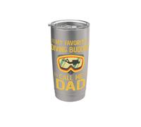 Mes amis de plongée préférés m'appellent papa, père plongeur Gobelet isotherme en acier inoxydable double paroi
