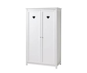 Mes Armoire 2 portes enfant - Blanc