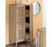 Mes Armoire 2 portes penderie - Naturel