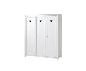 Mes Armoire 3 portes enfant - Blanc