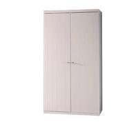 Mes Armoire Breval 2 portes - Blanc