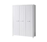 Mes armoire enfant Vicky 3 portes - Blanc
