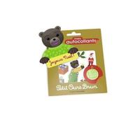 Mes Autocollants Petit Ours Brun - Joyeux Noël !