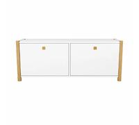 Mes Banc à chaussures Lawton - Blanc