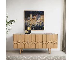 Mes Buffet bahut 3 portes - Naturel