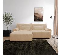 MES - Canapé d'angle convertible - Beige