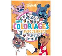 Mes Coloriages Avec Stickers Disney