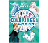 Mes Coloriages Avec Stickers La Reine Des Neiges