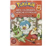 Mes Coloriages Cherche-Et-Trouve Pokémon - Bienvenue À Paldea + 100 Stickers En Cadeau !