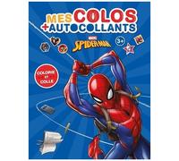 Mes Colos + Autocollants Spider-Man - Colorie Et Colle