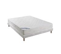 MES Ensemble Matelas 18cm + sommier 140x190cm