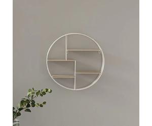 Mes Étagère murale ronde - Blanc
