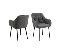 MES Fauteuils BROOK - Tissu bouclette