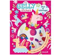 Mes Gelly Stickers Licornes - Jeux Et Coloriages
