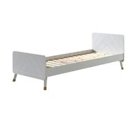 MES Lit 1 place - Blanc 90x200 cm