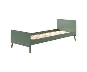 MES Lit 1 place GAMAY - 90x200 cm - Vert