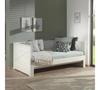 MES Lit banquette blanc 90/180x200cm