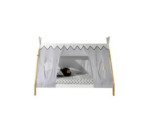 MES Lit enfant tipi Blanc 90x200