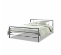 MES Lit SAMIHA 160x200 cm - Gris