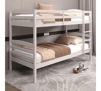 MES Lits superposés - Blanc 90x200 cm