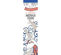 Mes marque-pages à colorier : Animaux totems - Marica Zottino - Rustica - broché - Livre-jeu