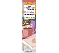 Mes marque-pages à colorier au numéro : Cocooning - Marica Zottino - Rustica - broché - Livre-jeu