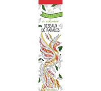 Mes marque-pages à colorier : Oiseaux de paradis - Marica Zottino - Rustica - broché - Livre-jeu