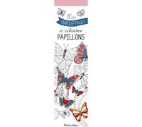 Mes marque-pages à colorier : Papillons - Marica Zottino - Rustica - broché - Livre-jeu
