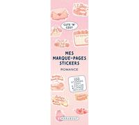 Mes marque-pages stickers - Romance