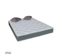 Mes Matelas Mémoire Forme Gris Chiné 140x190