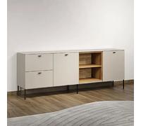 Mes Meuble TV 2 portes - Beige