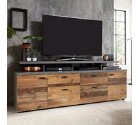 Mes Meuble TV scandinave - Bois foncé