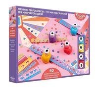 Mes Mini Perforatrices - Coffret Avec 4 Perforatrices Et 40 Bandelettes Pailletées