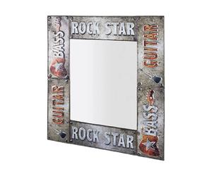 Mes Miroir mural Rock Star - Argent