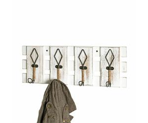 Mes porte-manteau mural - Blanc