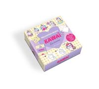 Mes Premiers Dessins Kawaï Les Licornes - Coffret Avec 1 Livre De Pas À Pas, 1 Crayon-Gomme, 5 Feuilles Et 2 Planches De Stickers !