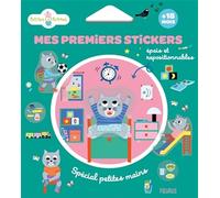 Emilie Lapeyre – Mes premiers stickers : Au fil de la journée – Livre-jeu – Broché