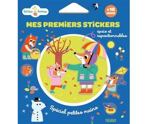 Mes premiers stickers - Au fil des saisons - Emilie Lapeyre - Fleurus - broché - Livre-jeu