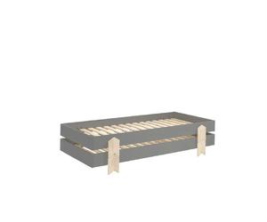Mes Sommiers empilables lit d'appoint - Gris