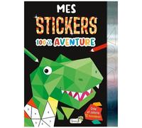 Mes Stickers 100 % Aventure - Crée Et Colorie 12 Mosaïques !