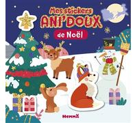 Mes stickers Ani'doux de Noël - Mad Pillow - Hemma - broché - Document jeunesse