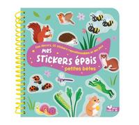 Deux Coqs d'Or – Stickers épais Petites Bêtes – 30 stickers repositionnables, décors et jeux